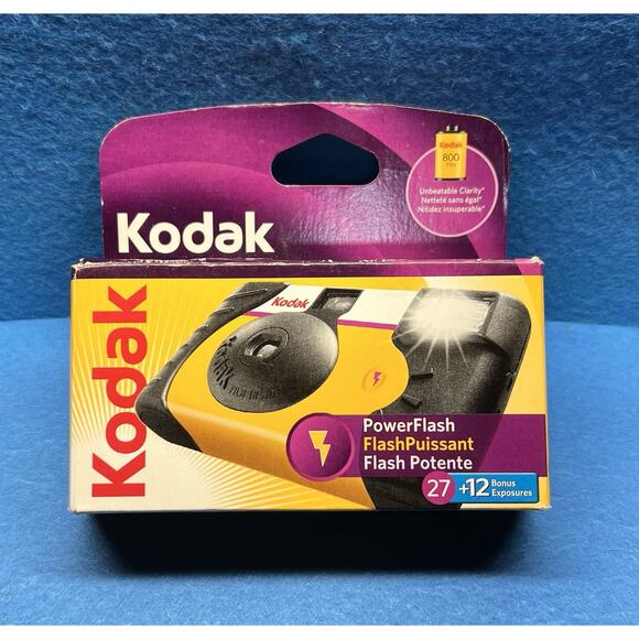 Kodak PowerFlash‎ 800 35mm Single Use Film Camera 5/2009 - Picture 1 of 6